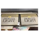 Iron City Light Framed Labels