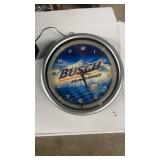 Vintage Busch Beer NASCAR Racing lighted wall