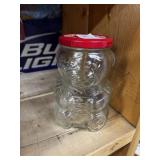 1988 Kraft Teddy Bear Jelly Jar