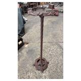 Antique Cast Iron Floor Stand