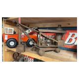 vintage 1920s Keystone Ride-Em Pressed Steel