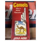1950s Camel Cigarettes Advertising Thermometer