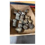 Lot of vintage brass carbide miners