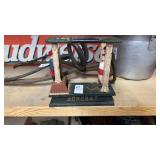 Acrobat mechanical cast iron coin bank