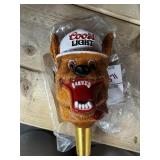 Coors Light Wolf Beer Tap Handle