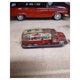 Vintage Line Mar Japan tin Mobilgas truck 3" long