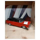 Vintage tin toy Ford station wagon 8-1/2" long
