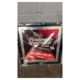 Budweiser Racing mirror commemorates NASCAR