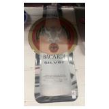 Vintage Bacardi Metal Bar Sign 18x35in.