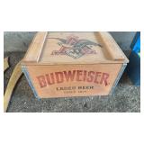 Budweiser Limited Edition Wooden Crate Display