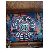 Iron City Beer Neon sign 21" dia