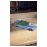 Vintage Tootsietoy diecast metal light blue ford