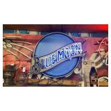 Vintage Blue Moon Beer Neon sign 27 in.