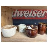 Vintage Old Spice Mug and Brown Oven Proof