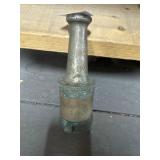 Vintage Metal Fire Nozzle