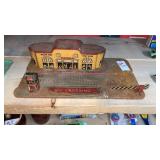 Vintage Louis Marx tin litho Union Station or