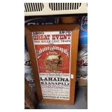 Vintage 1970 poster for Lahaina Kaï¿½anapali