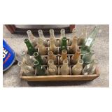 Lot of Vintage Glass Bottles