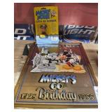 Mickey Mouse 60th Birthday Poster and Catch Em