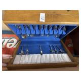 Oneida Flatware in Anti-Tarnish Wooden Box