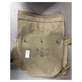 Vintage U.S. Army Gas Mask M9 Carrier Bag Only