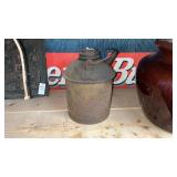 Vintage Metal Utility Kerosene Can