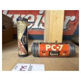 Vintage Libby Bouillon Cubes and PCï¿½7 Epoxy Tins