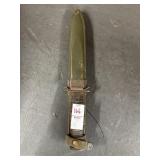 Vintage U.S. M8 Case and M3 Military Bayonet B.M
