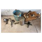 Vintage electrostatic vehicle siren, cast iron