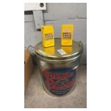 Vintage Benzels pretzels advertising metal tin