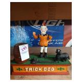 Cast iron Trick Dog bank