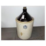 Antique 5-gallon stoneware jug