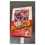 DonRuss 1990 Unopened Puzzle And Cards Pack