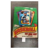 Unopened 1990 Topps Major League Baseball Cards