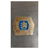 Vintage Molson Golden imported mirrored sign