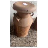 Vintage Metal Milk Can