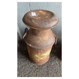 Vintage Metal Milk Can
