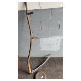 Vintage agricultural scythe & Penn-Cress Cresson