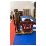 Vintage Valley Forge Beer back-bar display /