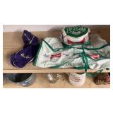 Vintage Budweiser Apron, Hat, and Crown Royal