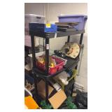 Plastic Shelving Unit NO CONTENTS