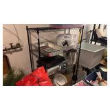 Metal Shelving Unit NO CONTENTS