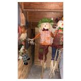 Lot of Scarecrows