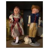 Vintage European celluloid dolls