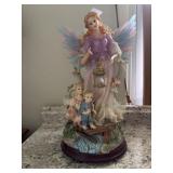 Fiber Optic Angel Figure Decor