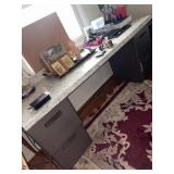 Countertop drawer set up 73 in by 26 in by 29 in