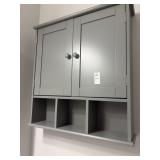 Storage cabinet shelf and wall decor lot