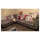 L Shaped Couch NO CONTENTS