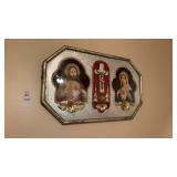 Vintage Jesus Christ Mother Mary Religious