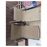 Patio chairs 1 rocker